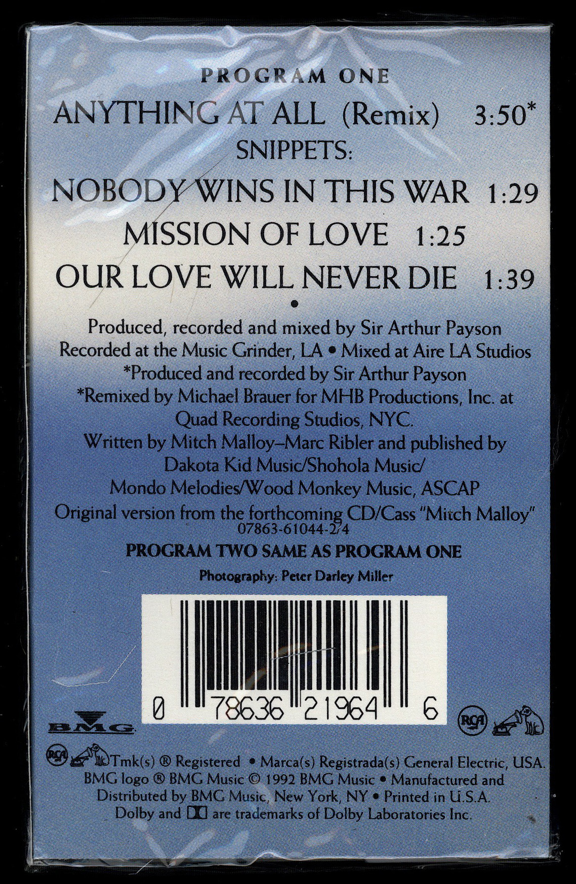 Cassingle cover