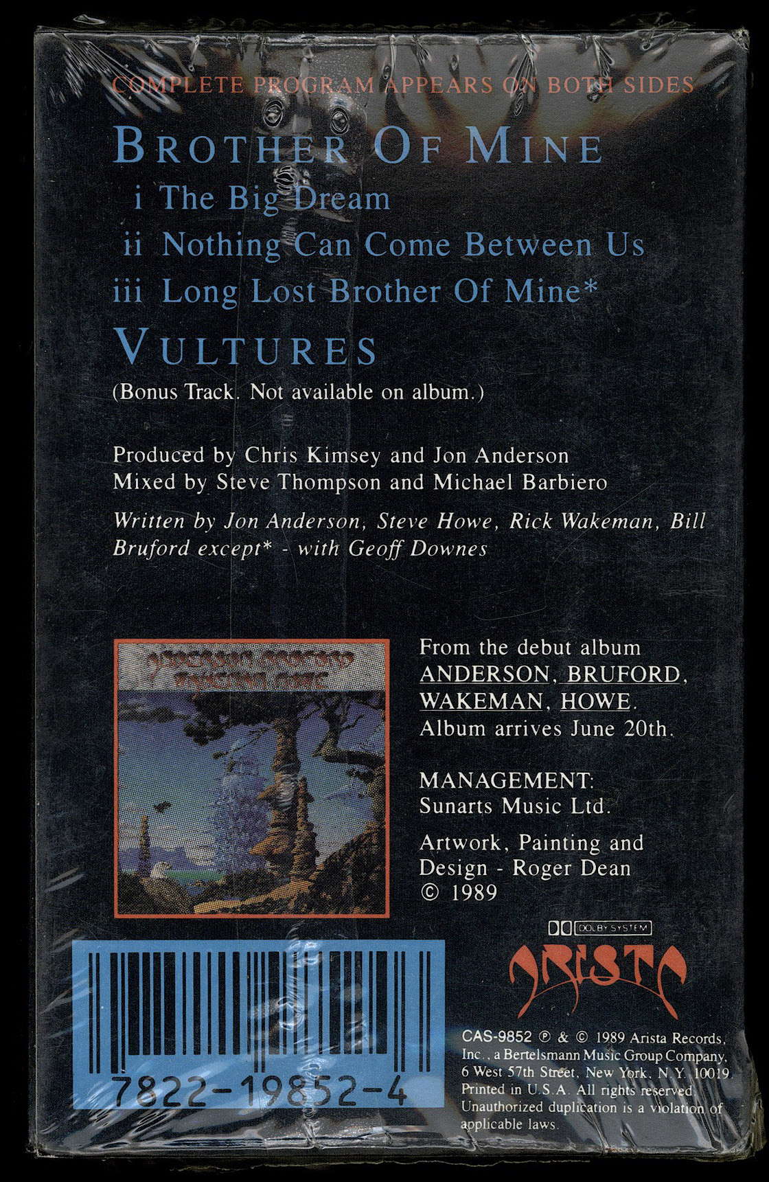 Cassingle cover