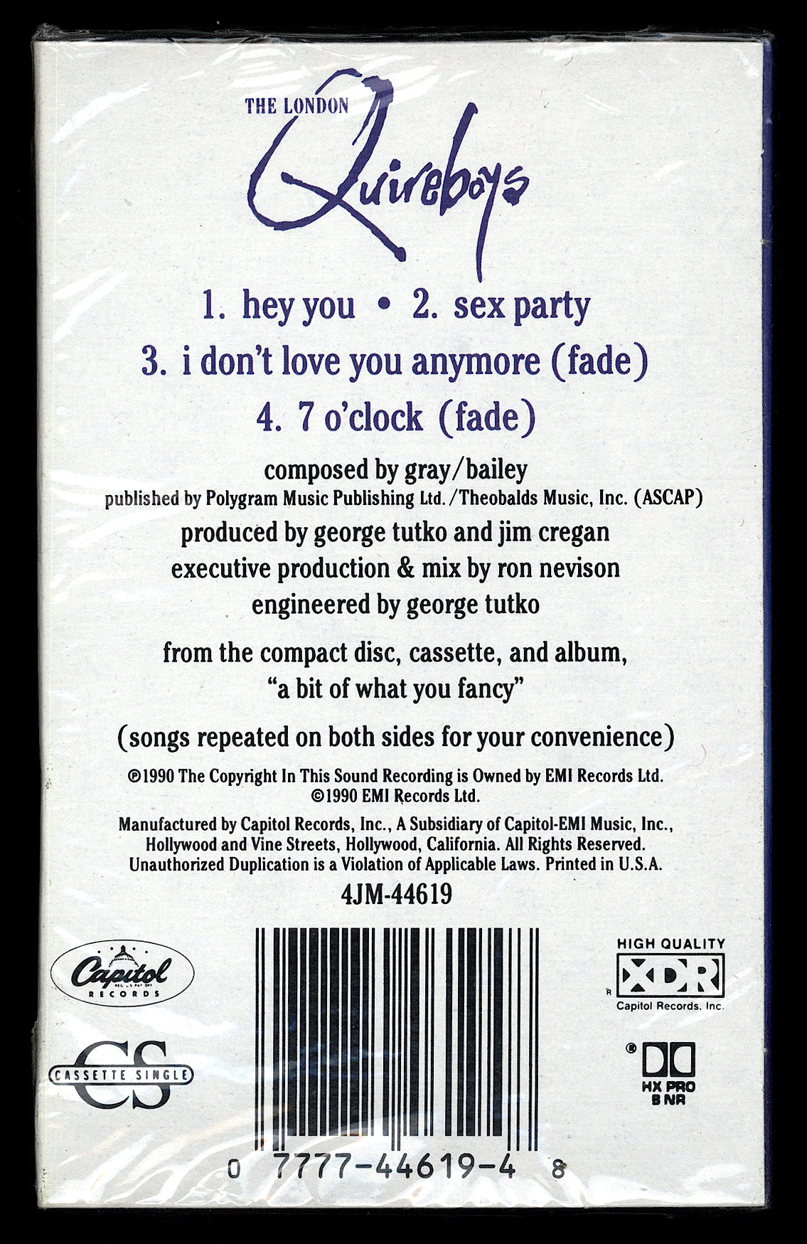 Cassingle cover