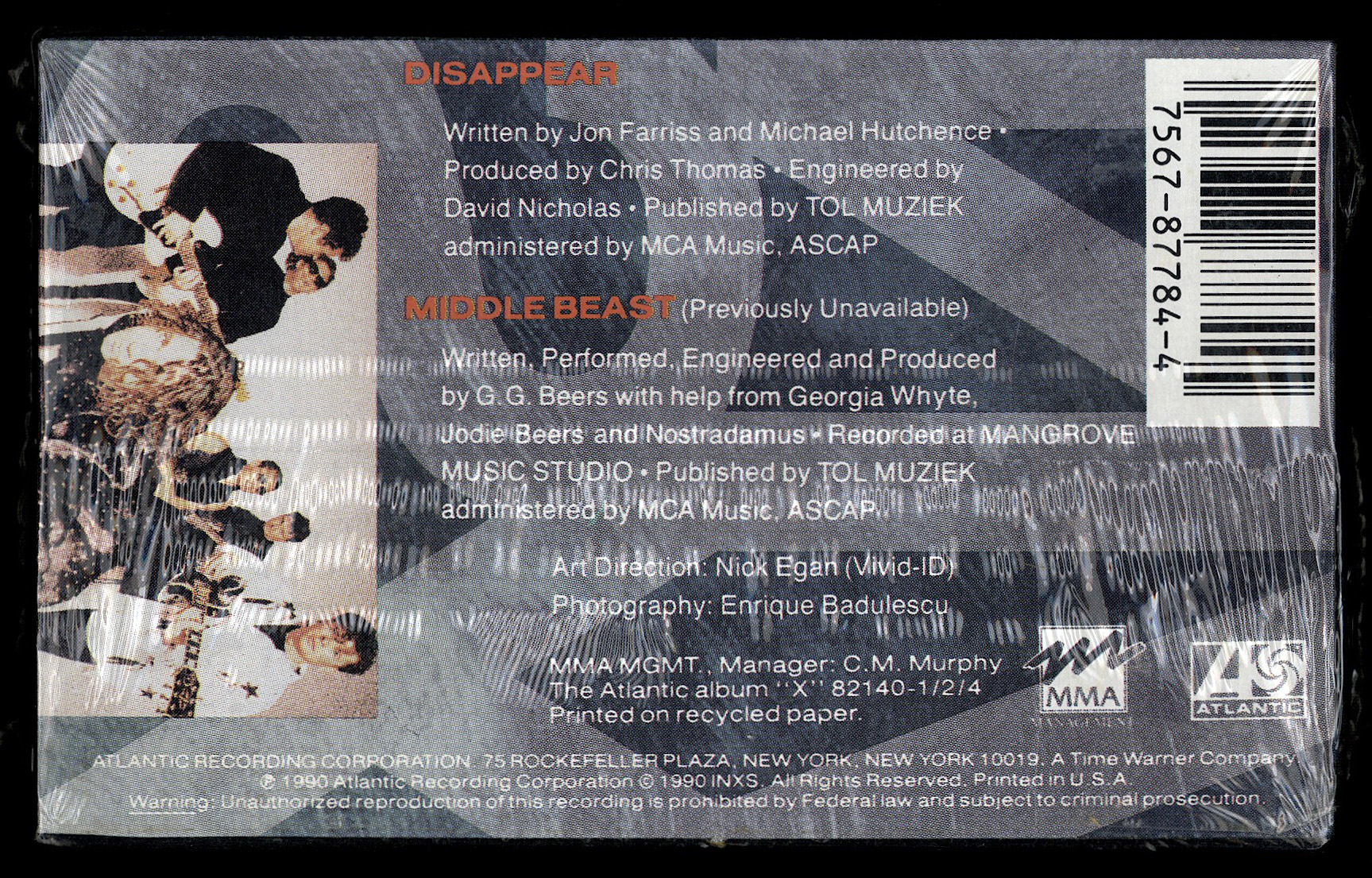 Cassingle cover