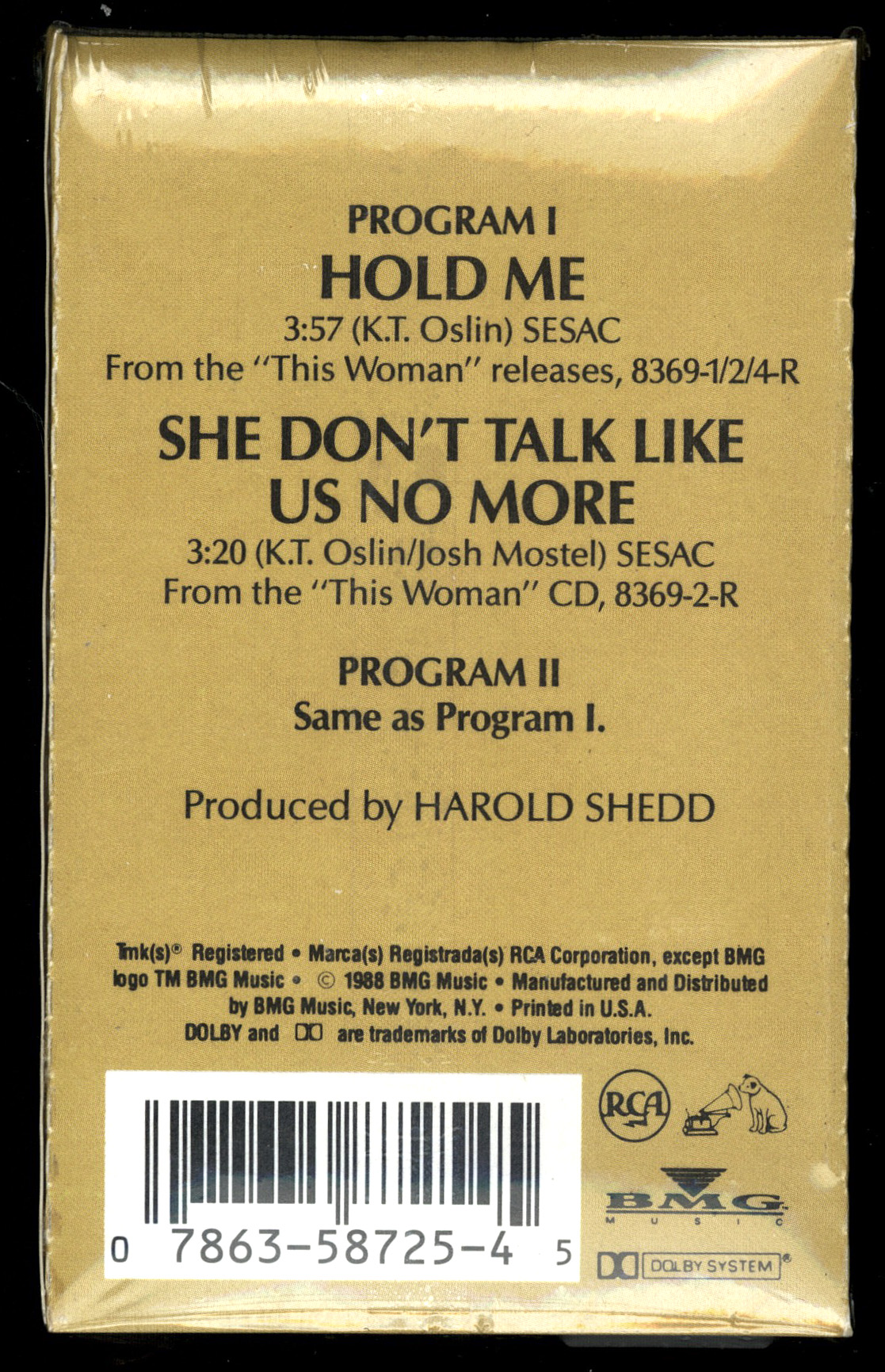 Cassingle cover