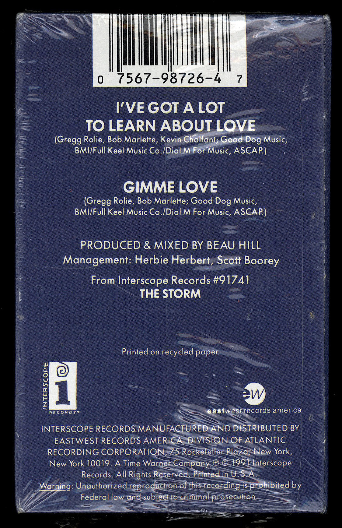 Cassingle cover