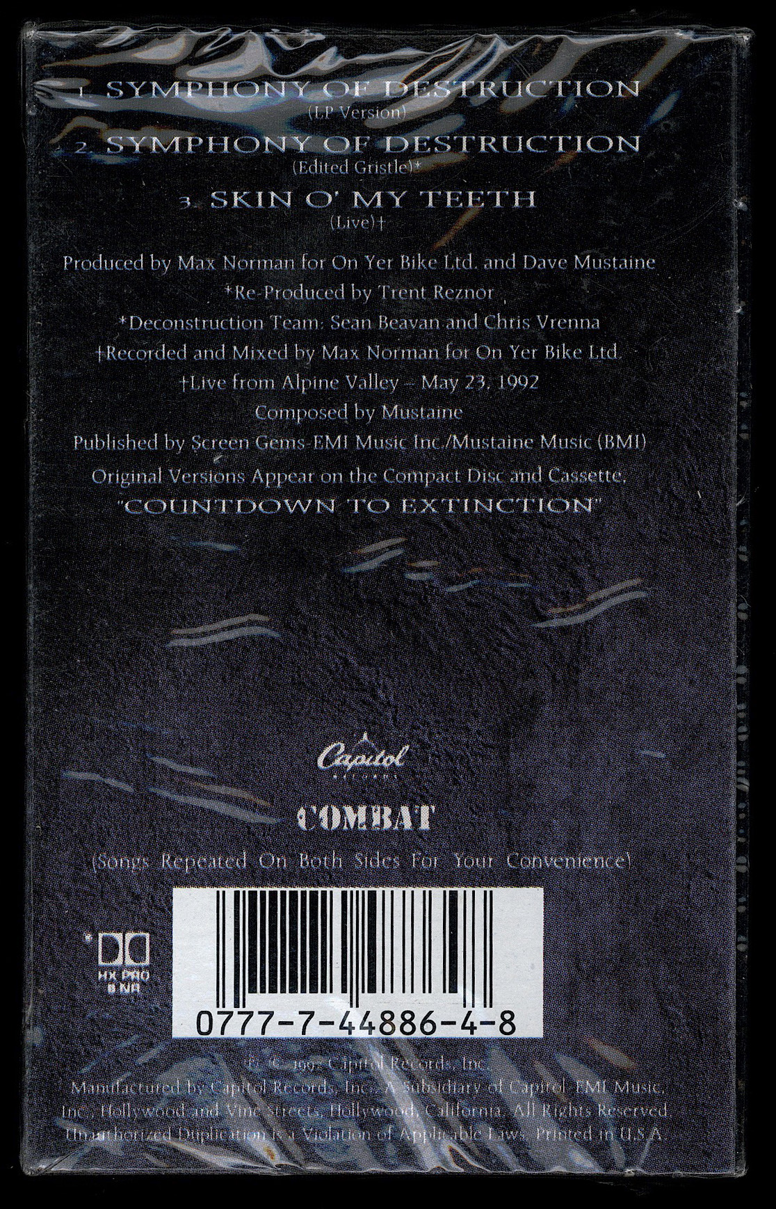 Cassingle cover