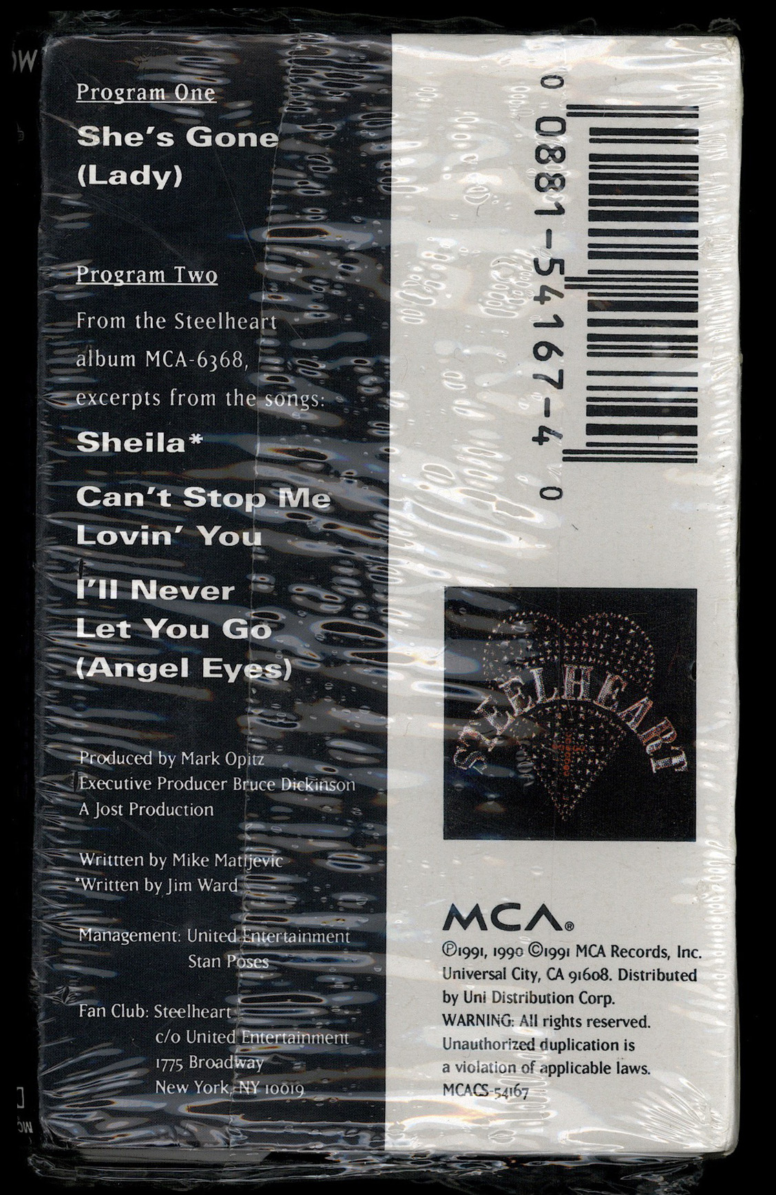 Cassingle cover