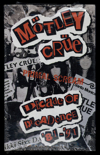 Motley Crue cassingle front image