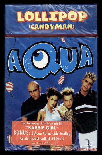 Aqua cassingle front image